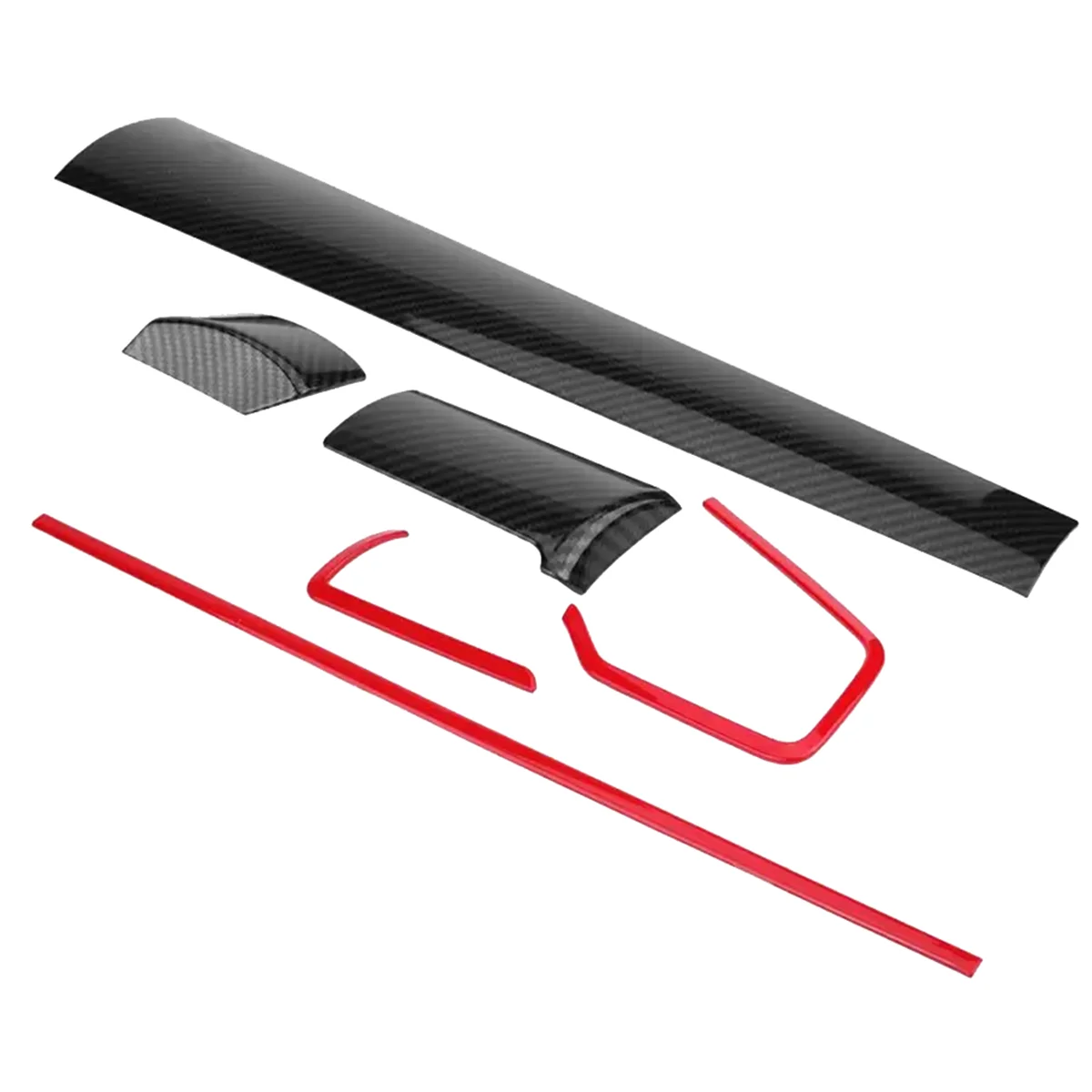 9 шт. декоративные наклейки для автомобильной консоли Honda Civic 10