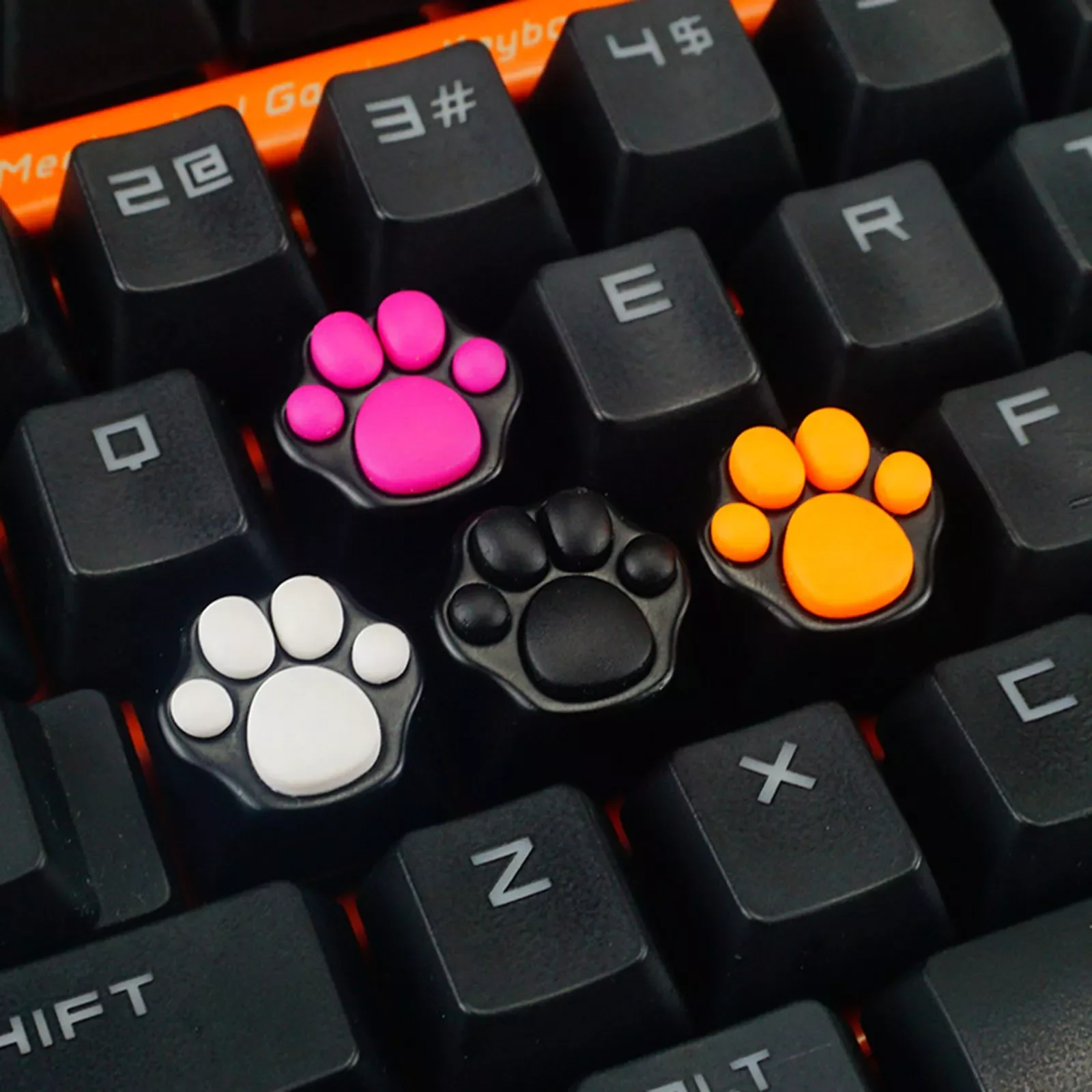 

Cat Paw Keycaps Cat Claw Keycap for Keyset Keyboard Fans Creative Gaming
