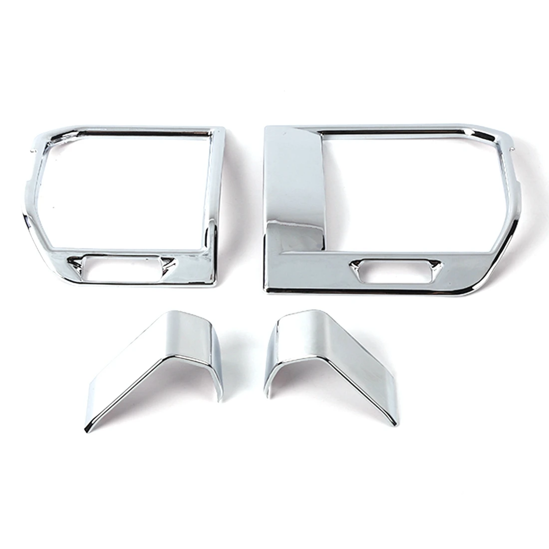 

Декоративная накладка на решетку вентиляционного отверстия центральной консоли для Ford F150 2021 2022, аксессуары, серебристый АБС-пластик