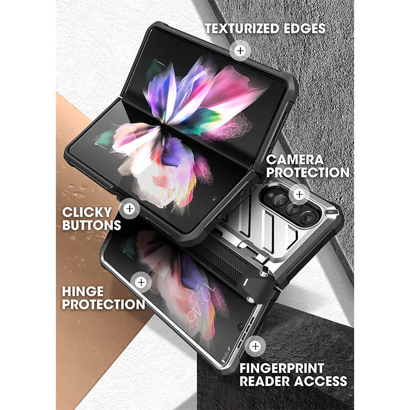 SUPCASE для Samsung Galaxy Z Fold 3 чехол телефона (2021) UB Pro полноразмерный двухслойный прочный