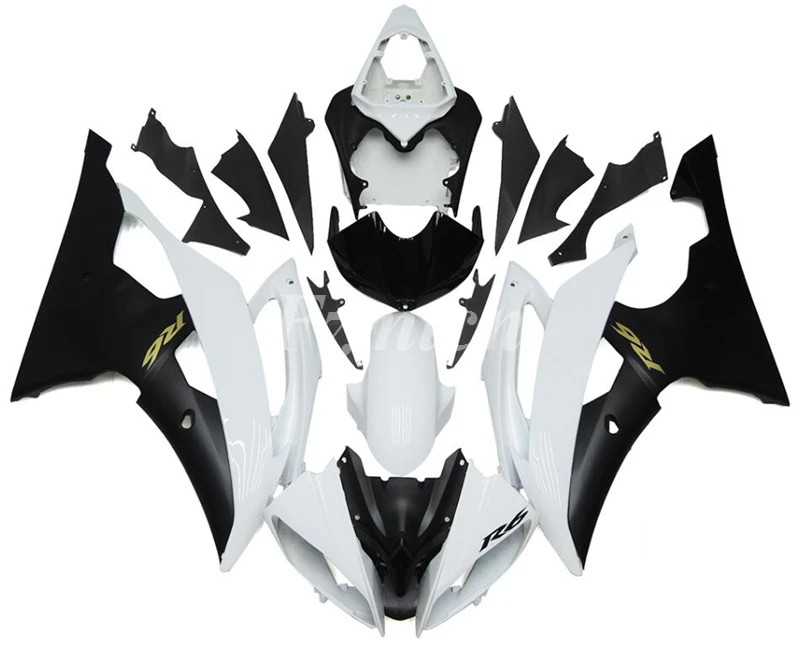 

New ABS Fairings Kit Fit For YAMAHA YZF-R6 2008 2009 2010 2011 2012 2013 2014 2015 2016 08-16 Bodywork Set Black White