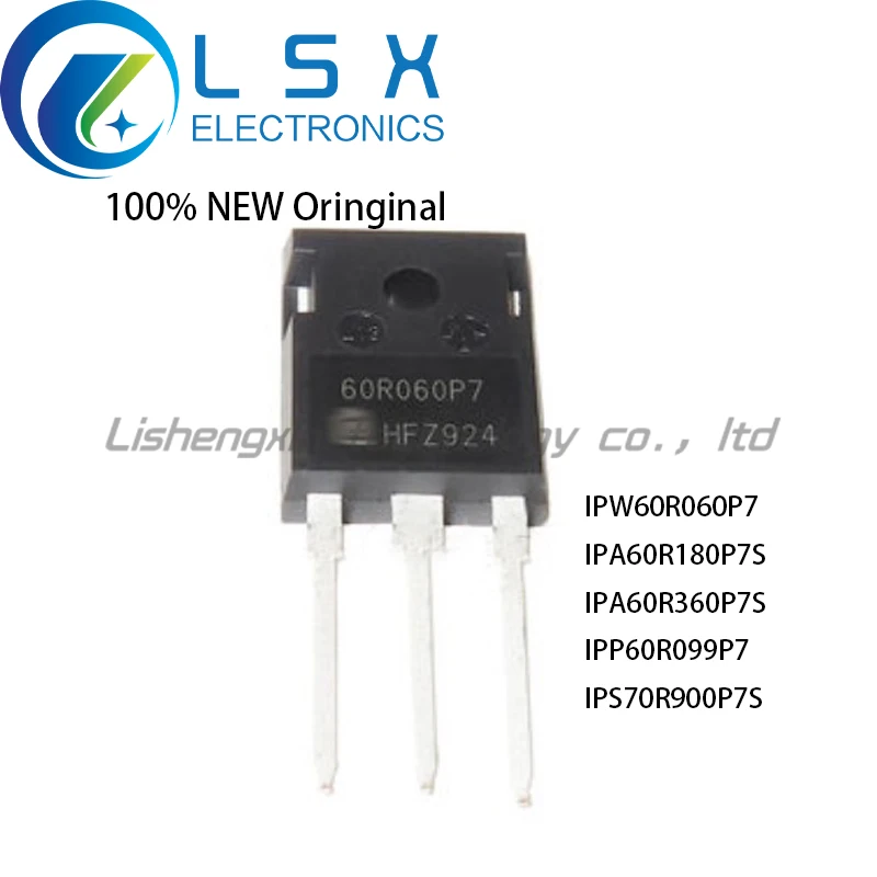 

New/5pcs IPW60R060P7 IPA60R180P7S IPA60R360P7S IPP60R099P7 IPS70R900P7S TO-220 Original On stock