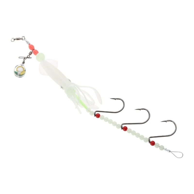 

Squid Fishing Lure 22G Luminous Squid Jigs Artificial Baits For Fishing Sea