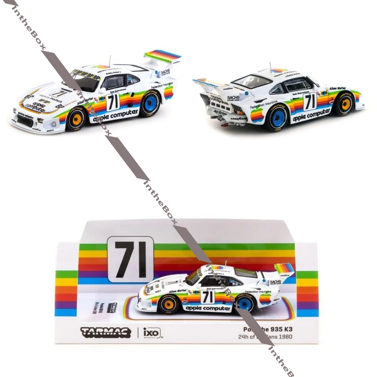 

Tarmac Works X iXO Models 1/64 935 K3 24h of Le Mans 1980 #71 - HOBBY64 Diecast Model car Collection Limited Edition Hobby Toys