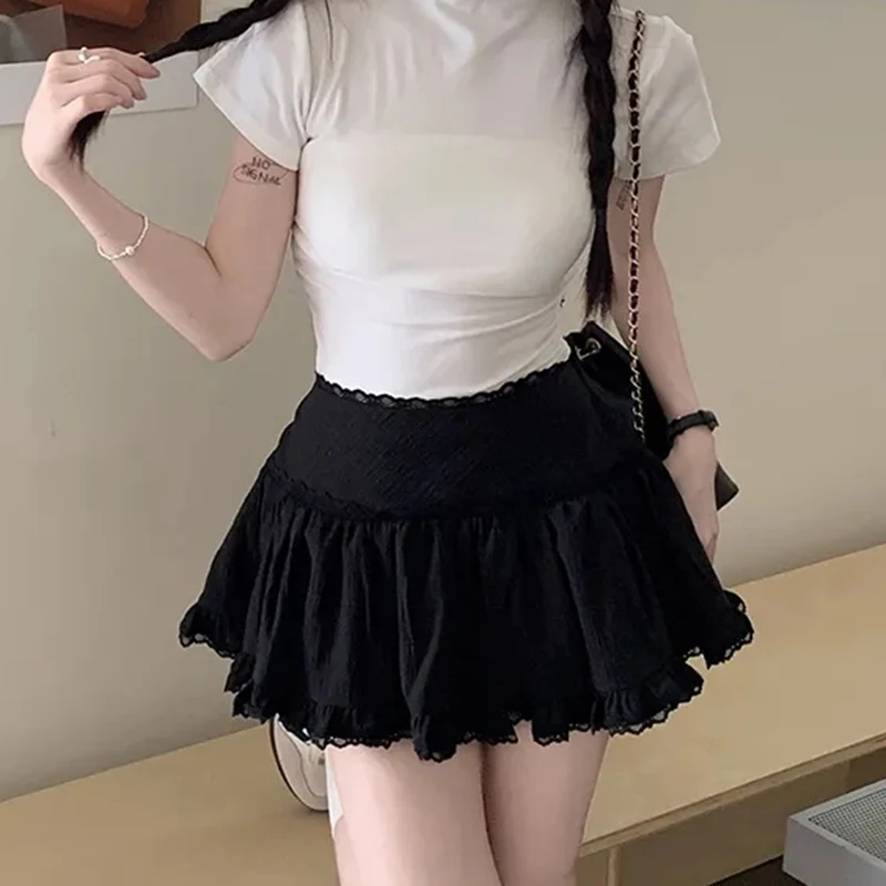 Женская облегающая мини-юбка в стиле преппи с высокой талией