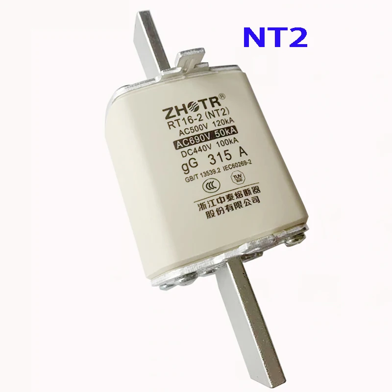 Высококачественные керамические предохранители с низким напряжением RT16-2 NT2 200A