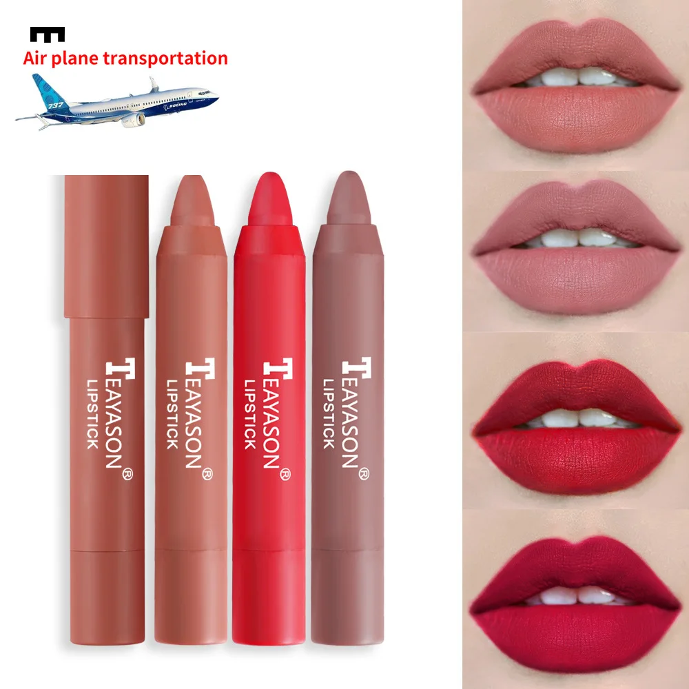 

Matte Lipstick Mineral Matte Lipstick Color Moisturizing Lip Gloss Easy To Color Lip Glaze Waterproof Long-lasting Lipstick Pen