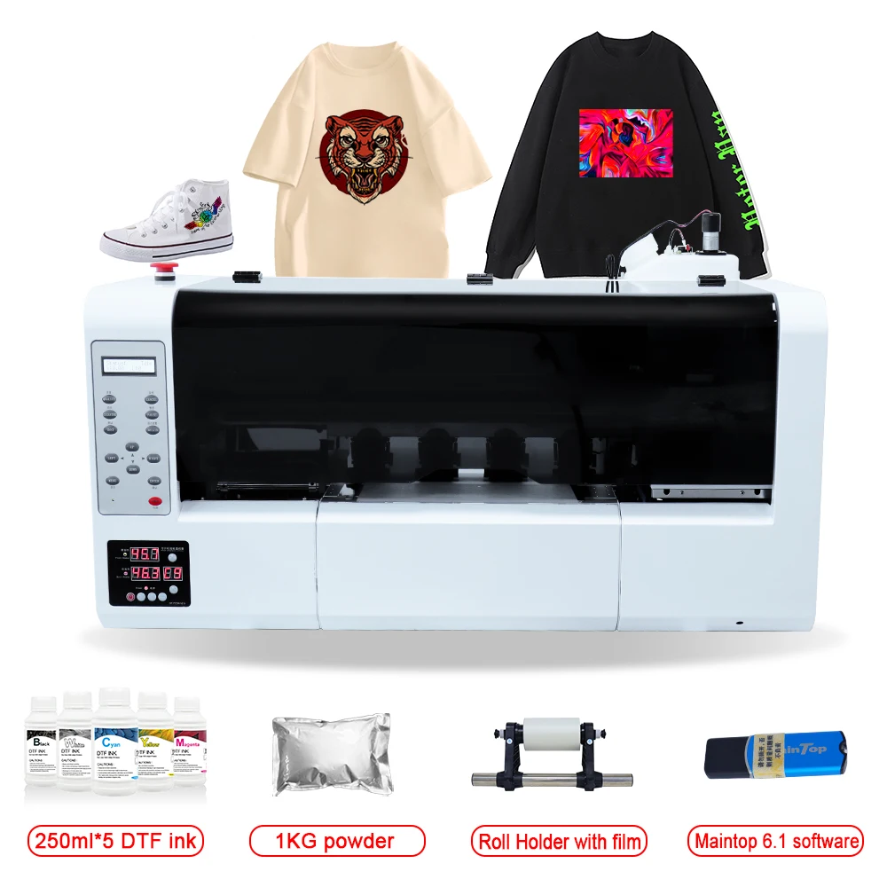 

A3 dtf printer for Epson xp600 printer head A3 DTF Printer Directly Transfer Film Printer for jeans A3 t shirt printing machine
