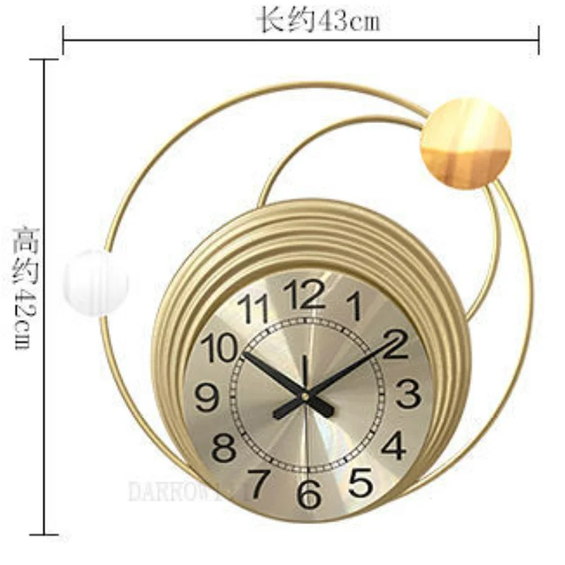 Роскошные Большие настенные минималистичные необычные креативные часы в