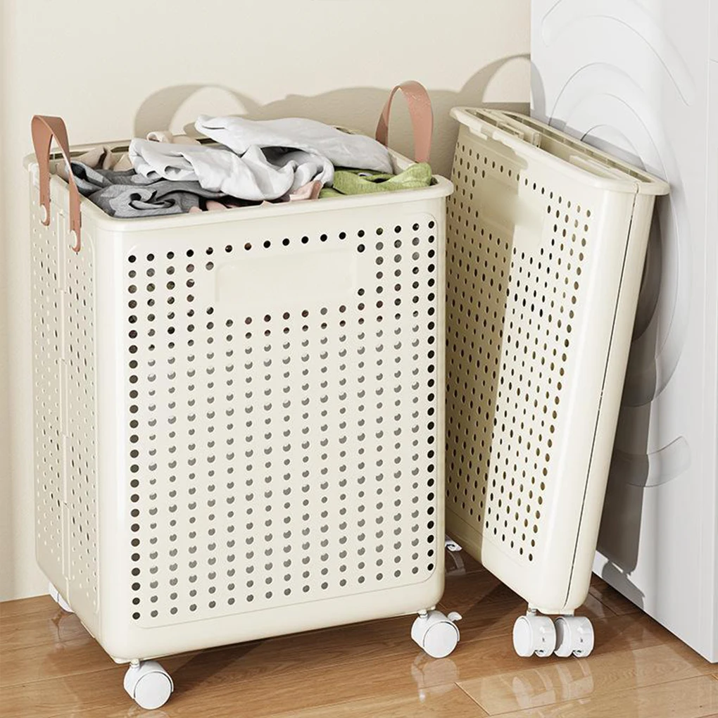 Корзина для белья из ПВХ грязной одежды складная и портативная прочная хранения