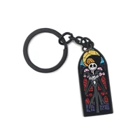 yq1062 the nightmare before christmas keychain ghost pendant keyrings mobile phone pendant car keychain key ring jewelry gift