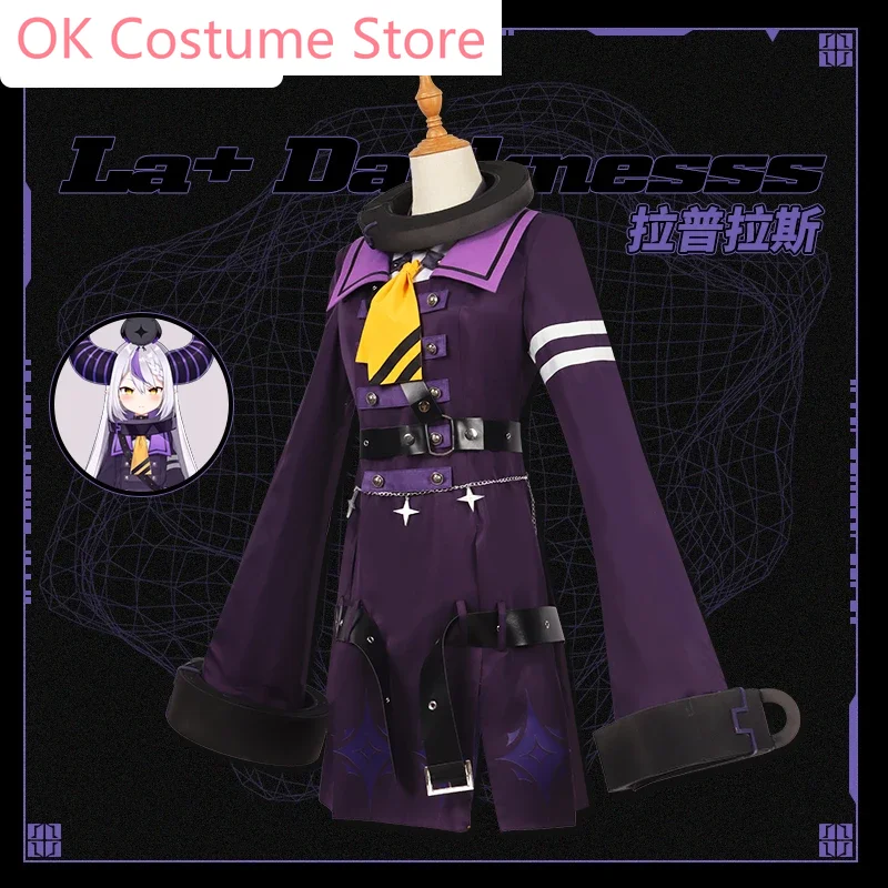 Костюм для косплея аниме Vtuber Hololive La + Darknesss