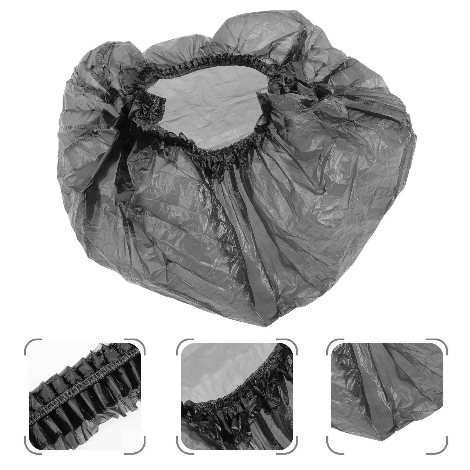 

100 Pcs Toilet Trash Bag Kid Potty Bags Portable Chair Cushion Plastic Pouch Travel Liners Children's