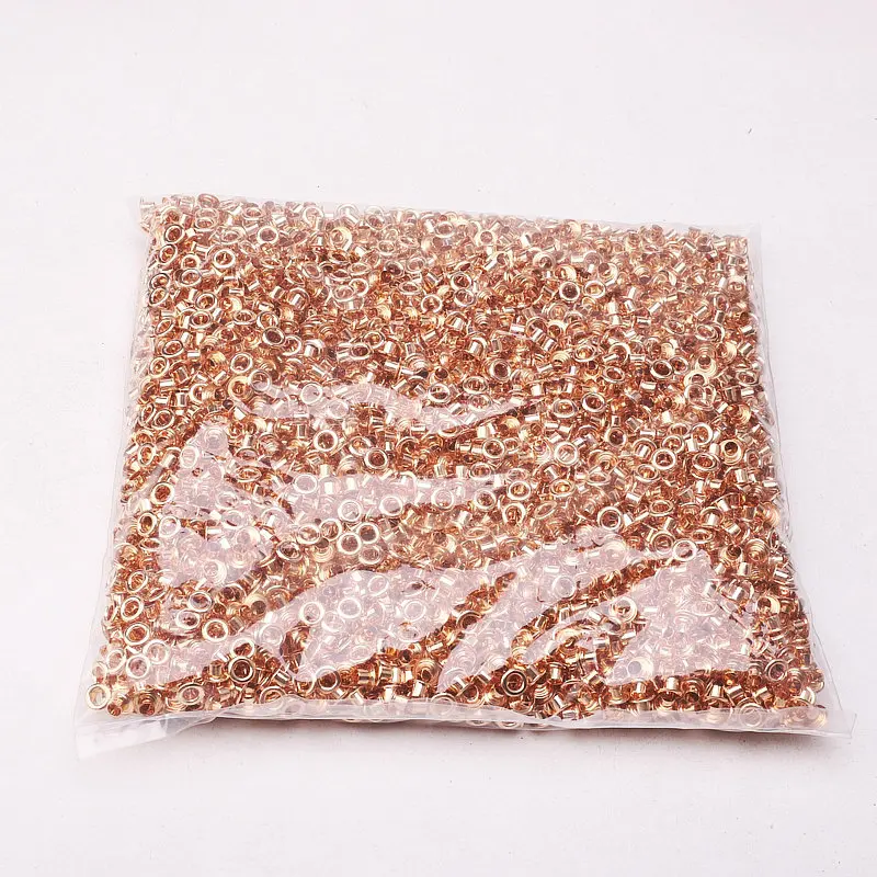 

500 Набор отверстий 3,5 мм розовое золото люверсы пуговицы аксессуары для одежды Сумочка фурнитура