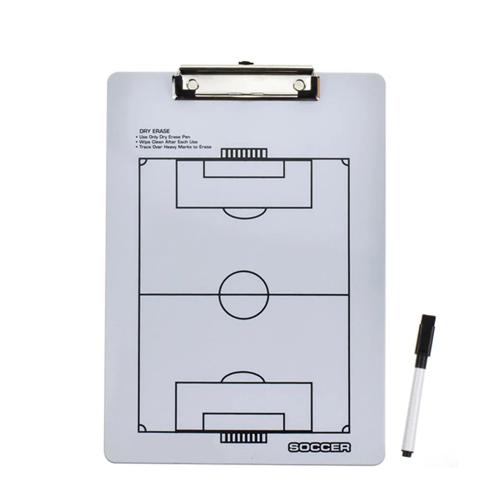 

Strategy Dry Erase Sports Marker Portable Multipurpose Wear Resistant Volleyball Waterproof Football Basketball Coaching Board