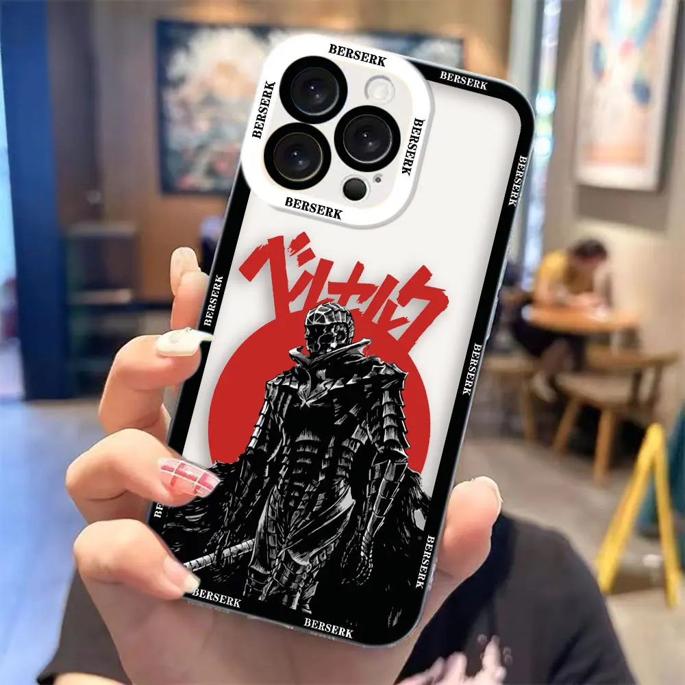 Прозрачный чехол для телефона Infinix TECNO POVA 2 4 3 5 SMART 6 7 8 NOTE 10 11 12 30I 50 CAMON 20 30 40 Cover Hot Blood B-Berserk G-Guts (art.: 3920db01989df) - 3920db01989df