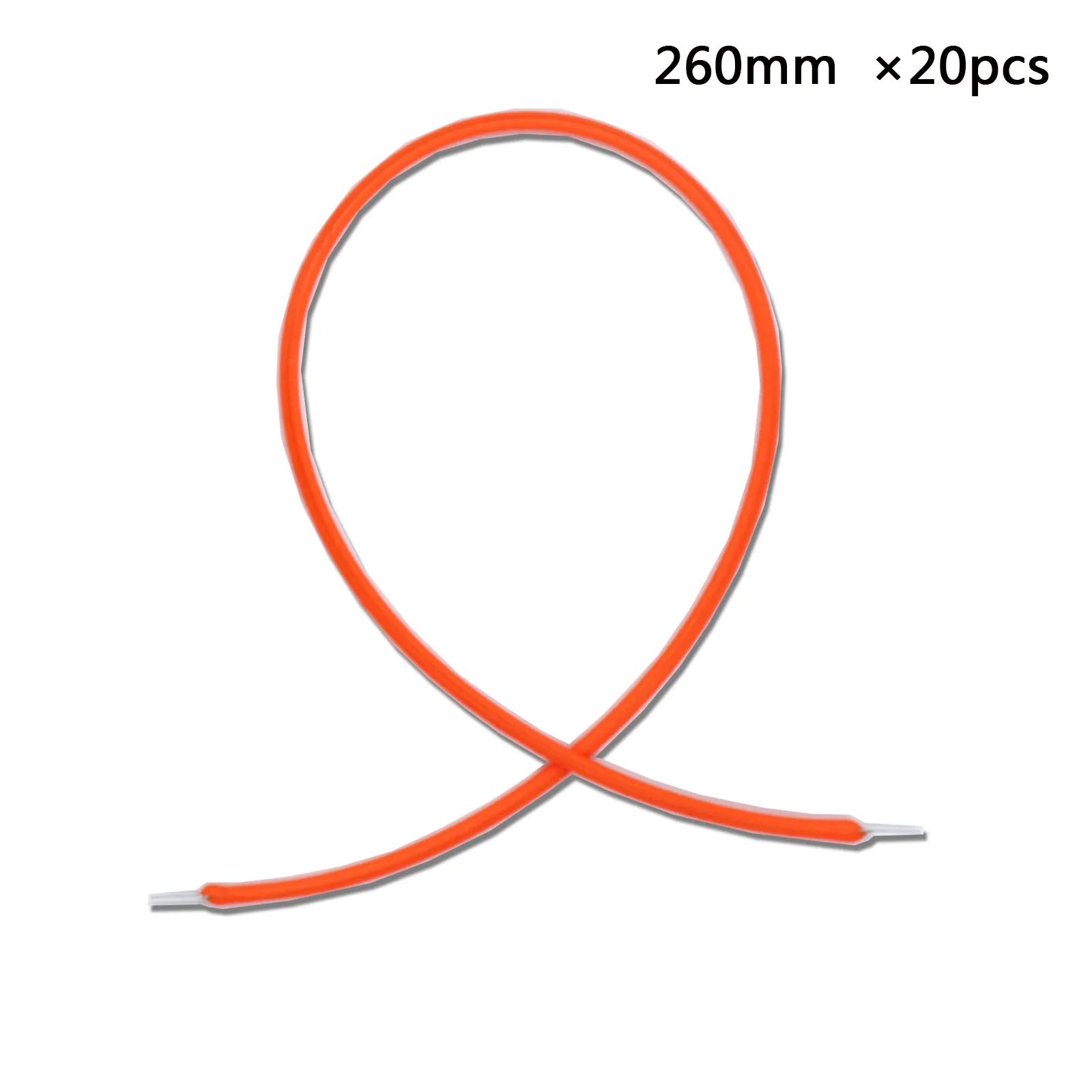 

20pcs DC3V 260mm Warm Red Green Blue yellow Edison bulb filament lamp parts LED incandescent lamp diode flexible filament DIY