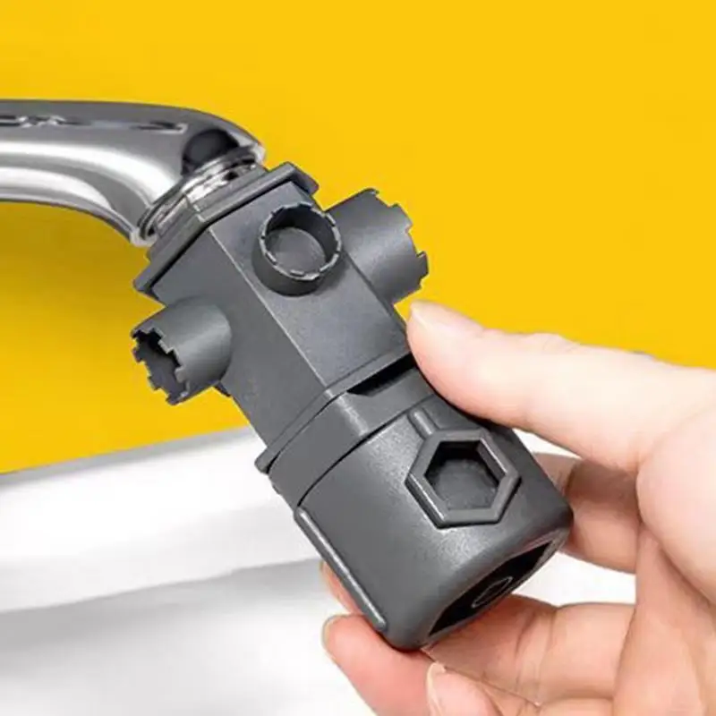 

Универсальный набор гаечных ключей для смесителя Многофункциональный гаечный ключ 16-в-1 для кухни и ванной комнаты Инструменты для ремонта утечки воды