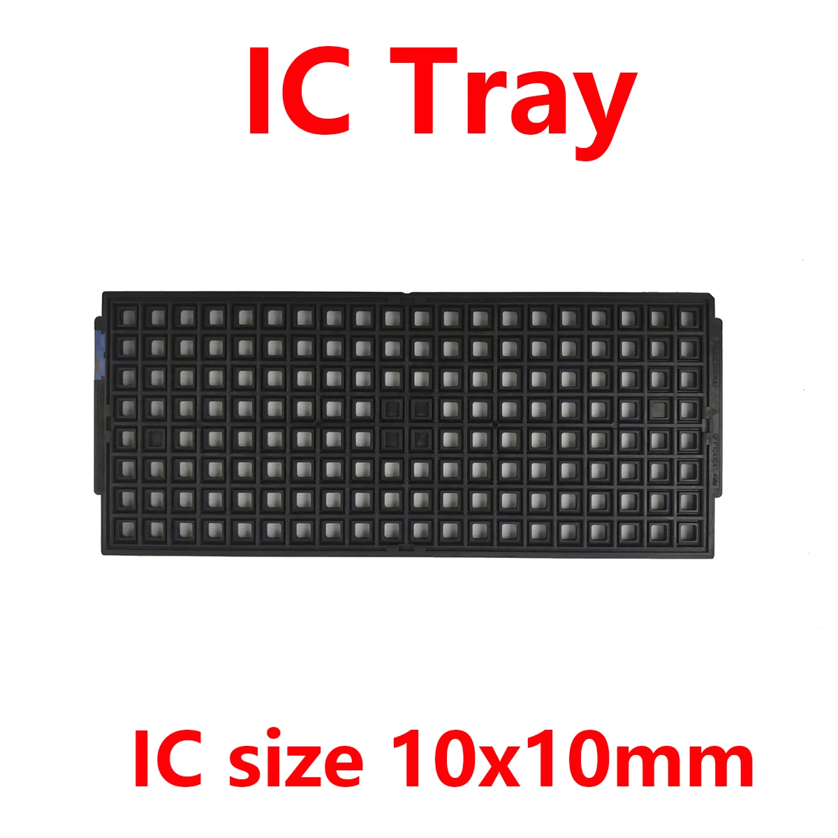 

QXR Chips Tray MCU Semiconductor Element Storage Fit for 10x10mm Chips