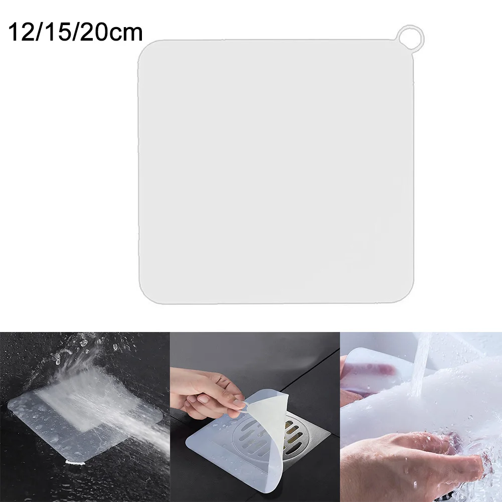 

Silicone Floor Drain Cover Sewer Sink Smell Removal Sealing Drain Cover Kitchen Bathrooms Home Insect-proof Seal Cover