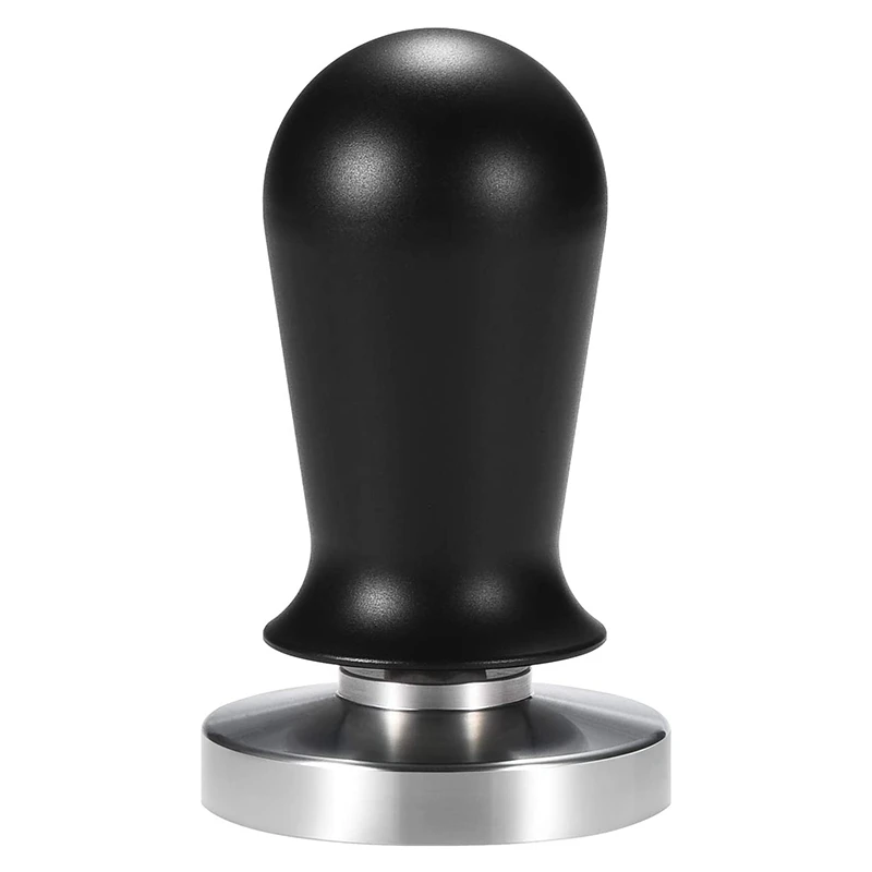 

53Mm Calibrated Pressure Espresso Tamper Tool Barista Espresso Machine Tamper Flat Base 30Lbs Press, 304 Stainless Steel