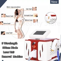 2022 2000w diode laser 755 808 1064nm wavelengths hair removal machine cooling head painless epilator face body professional