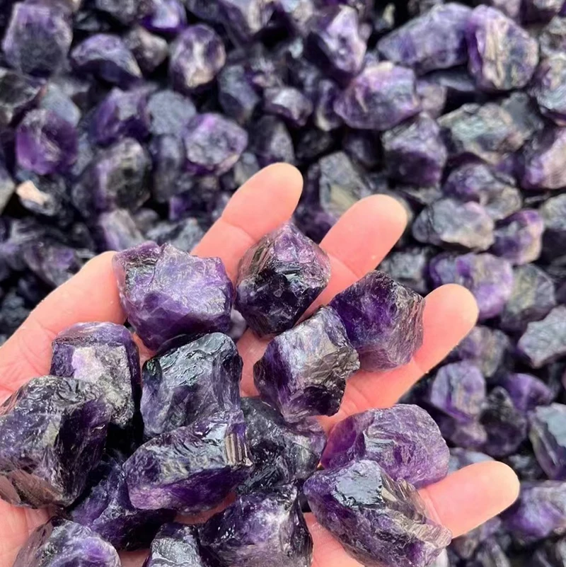 

Real Crystals Amethyst Crown Chakra Healing Stones Aromatherapy Stones Natural Stone Bulk 500g Stone Home Decor Free Shipping