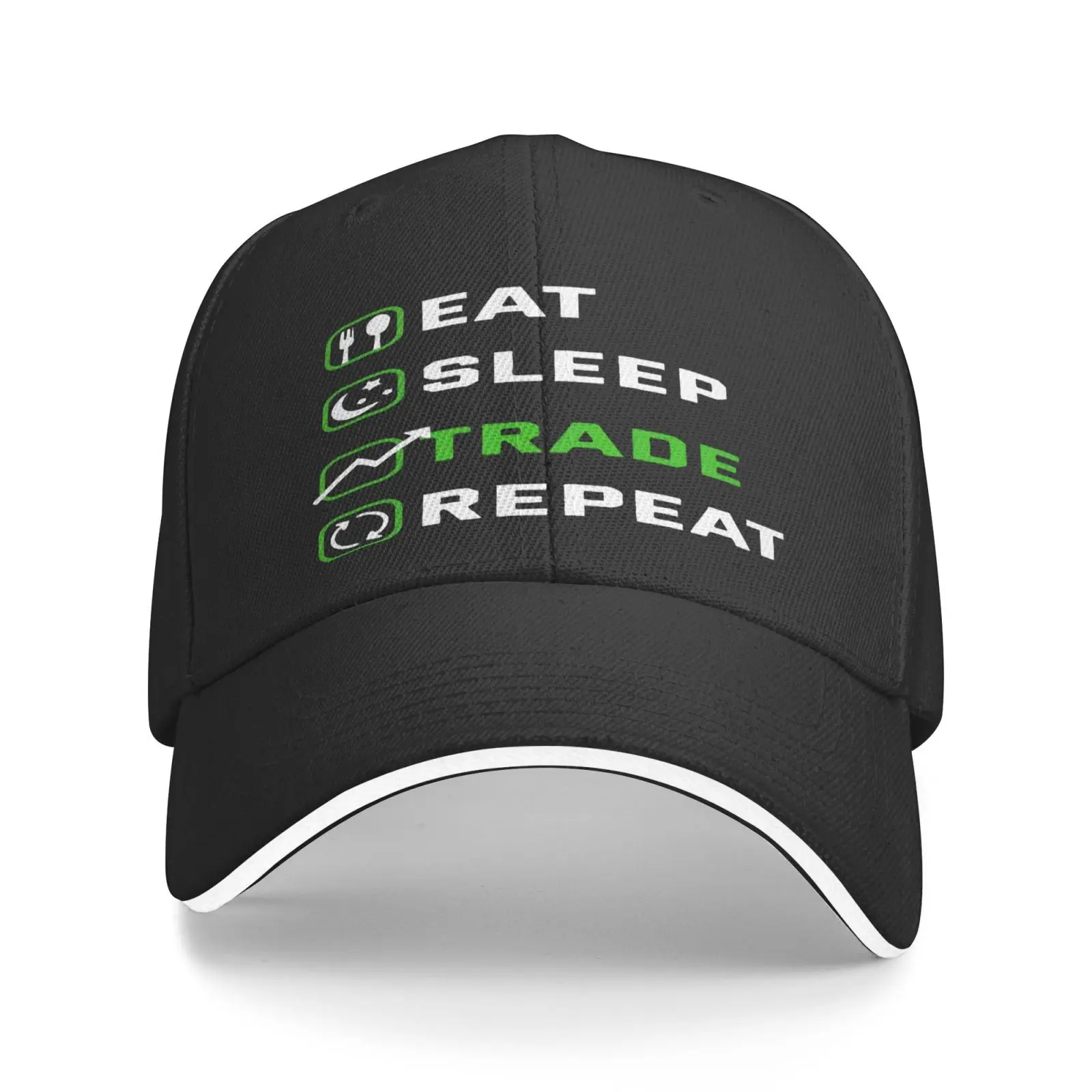 

Торговая повторная торговая куртка Eat Sleep, Мужская кепка s, Мужская кепка s, приключения времени, дамская шляпа, мужская шляпа, мужская Ковбойс...