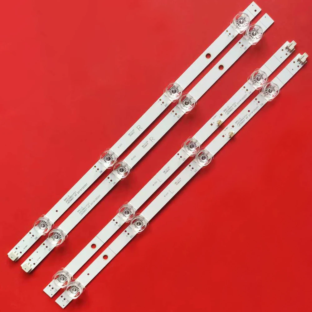 1/5 комплекта светодиодной подсветки 8 светодиодов для JHD396X1F01-TXL1 LB39601 V0 40A4H 40A5600 40AE5000