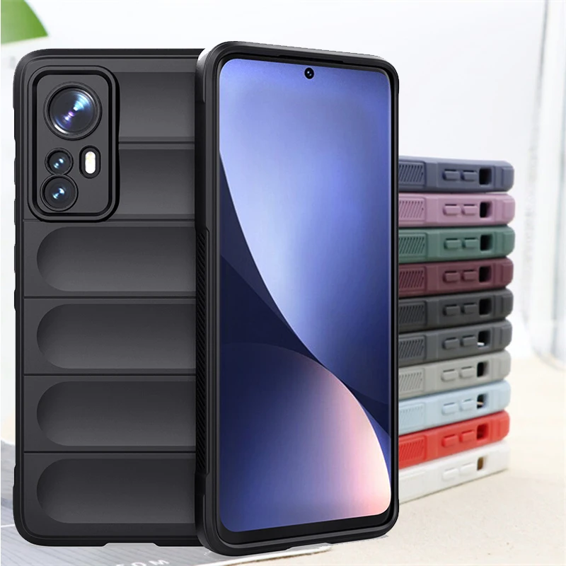 

For Cover Xiaomi Mi 12S Case For Mi 12S Capas Full Lens Protective Shockproof Soft TPU For Fundas Xiaomi Mi 12X 12 12S Pro Cover