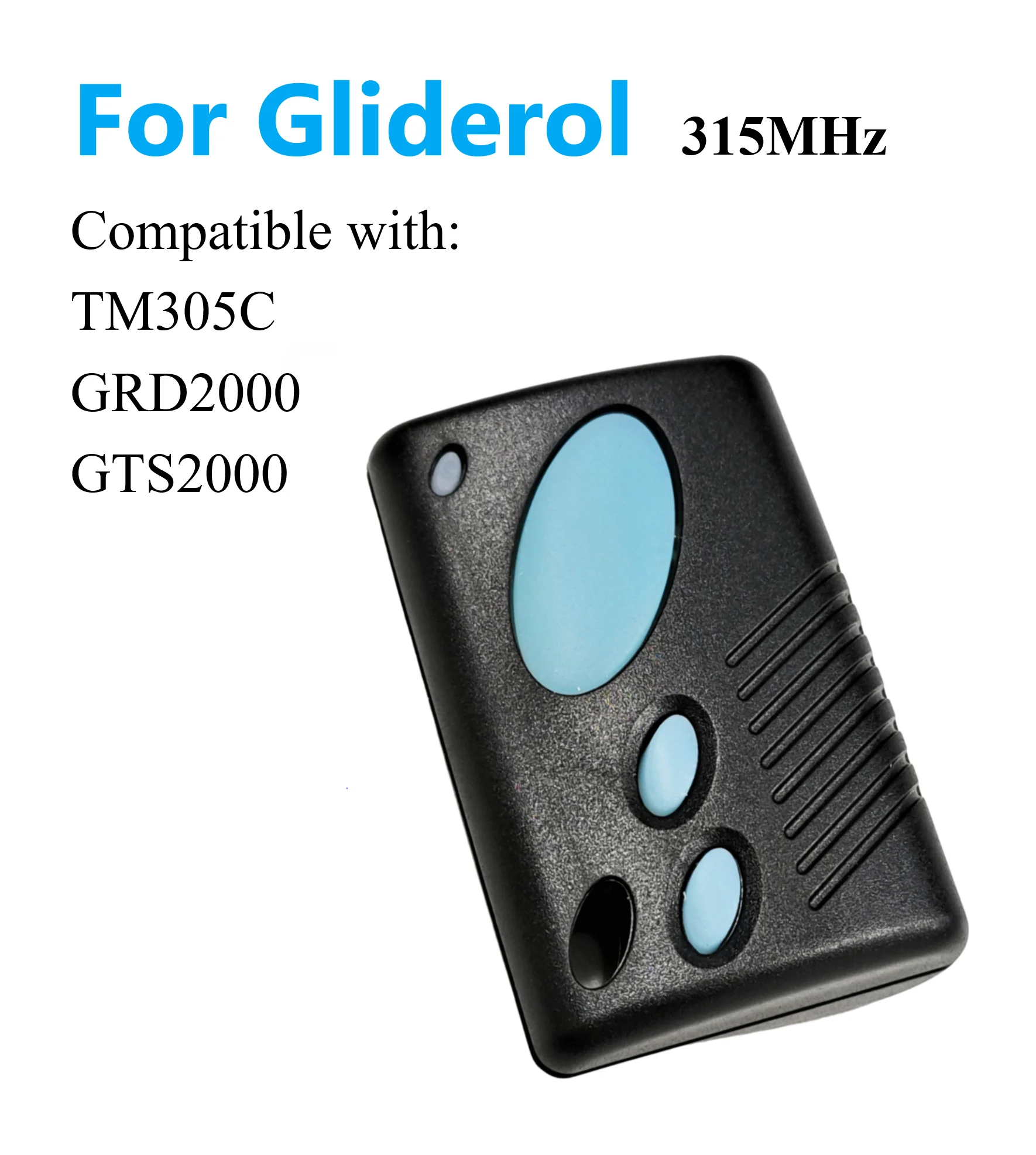 Per Gliderol Tm305C Grd2000 Gts2000 Telecomando Per Porta Del Garage Rollamatic 315Mhz