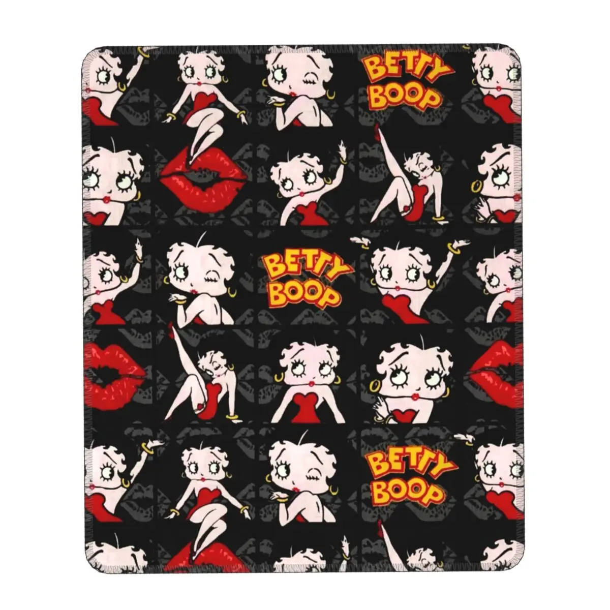 Коврик для компьютерной мыши Boop Bettys нескользящий резиновый |