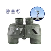 apexel 10x50 high power binoculars with rangefinder compass for hunting boating bird watching nitrogen floating waterproof