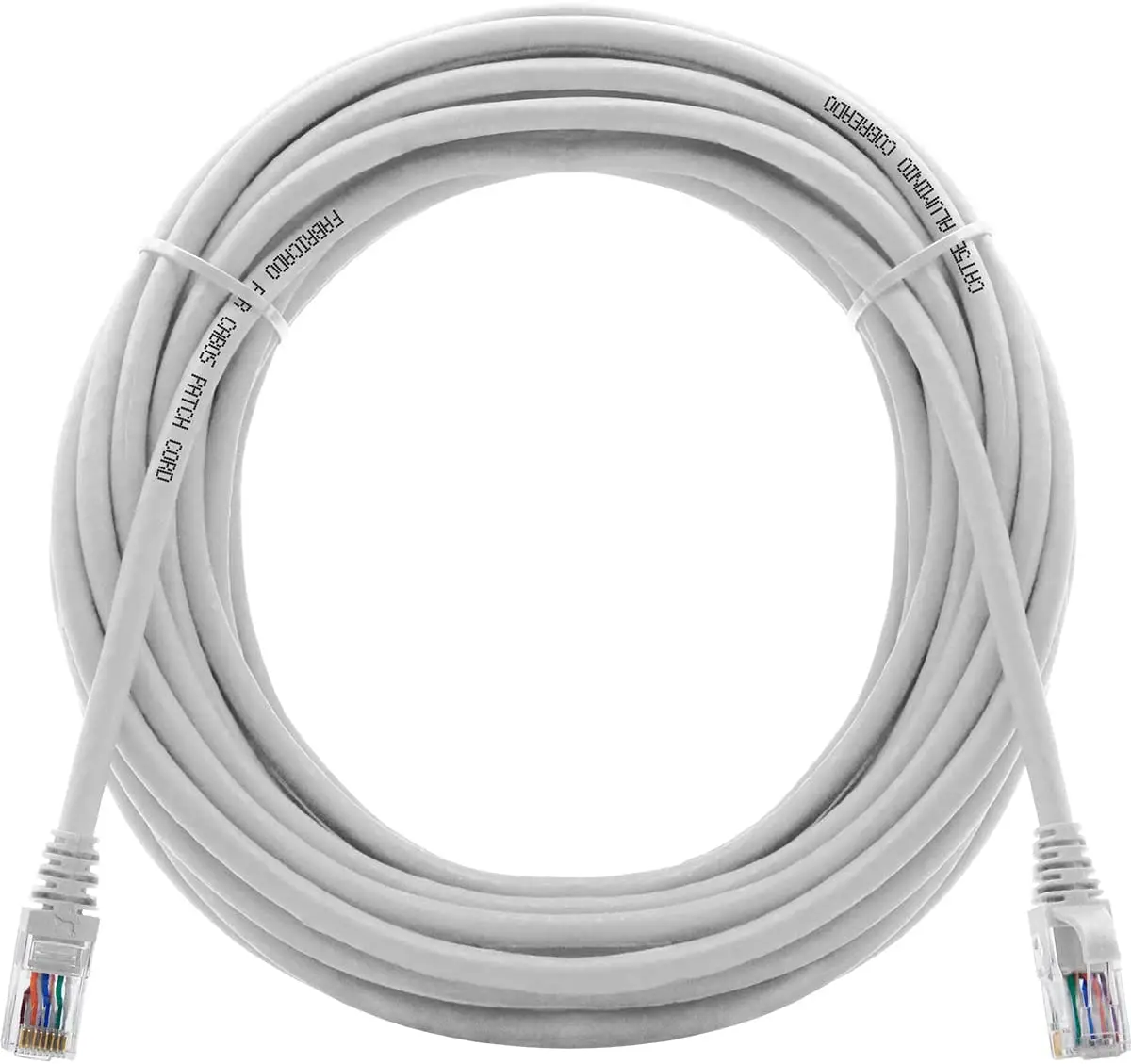 

Utp Cat5e Ethernet Cable 4 Pairs Lan Rj45 30 Meters White network cable