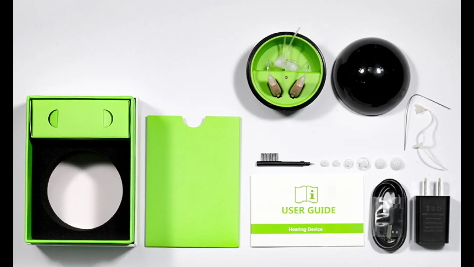 

Перезаряжаемый мини-слуховой аппарат RIC 16-канальный цифровой слуховой усилитель