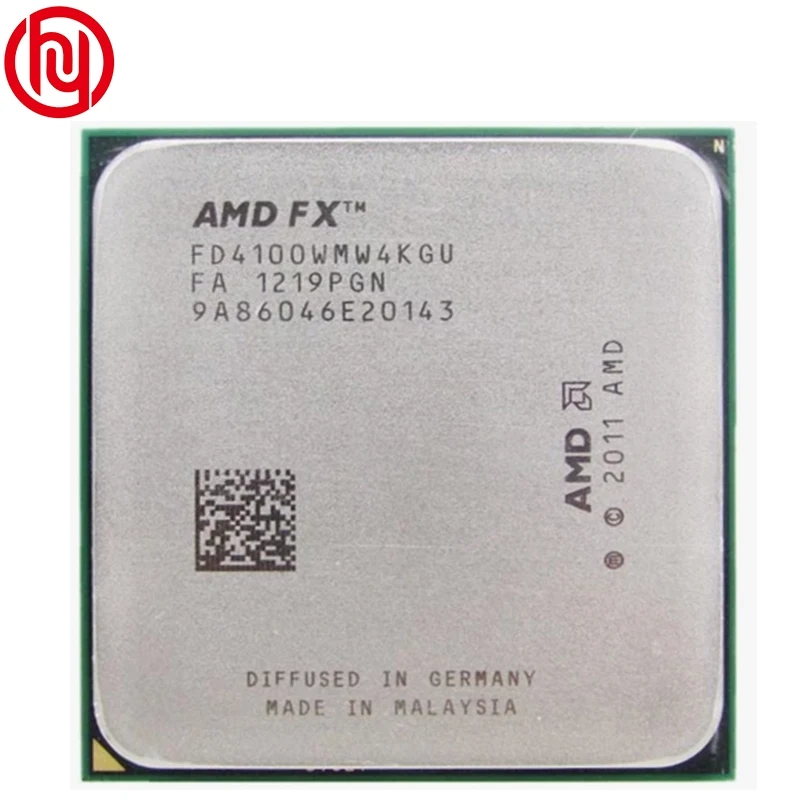 

AMD FX-Series FX4100 FX-4100 FX 4100 3.6 GHz Quad-Core CPU Processor FD4100WMW4KGU Socket AM3+