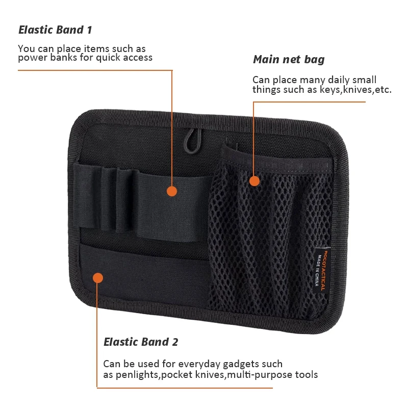 Сумка для повседневного использования модульные аксессуары оборудование