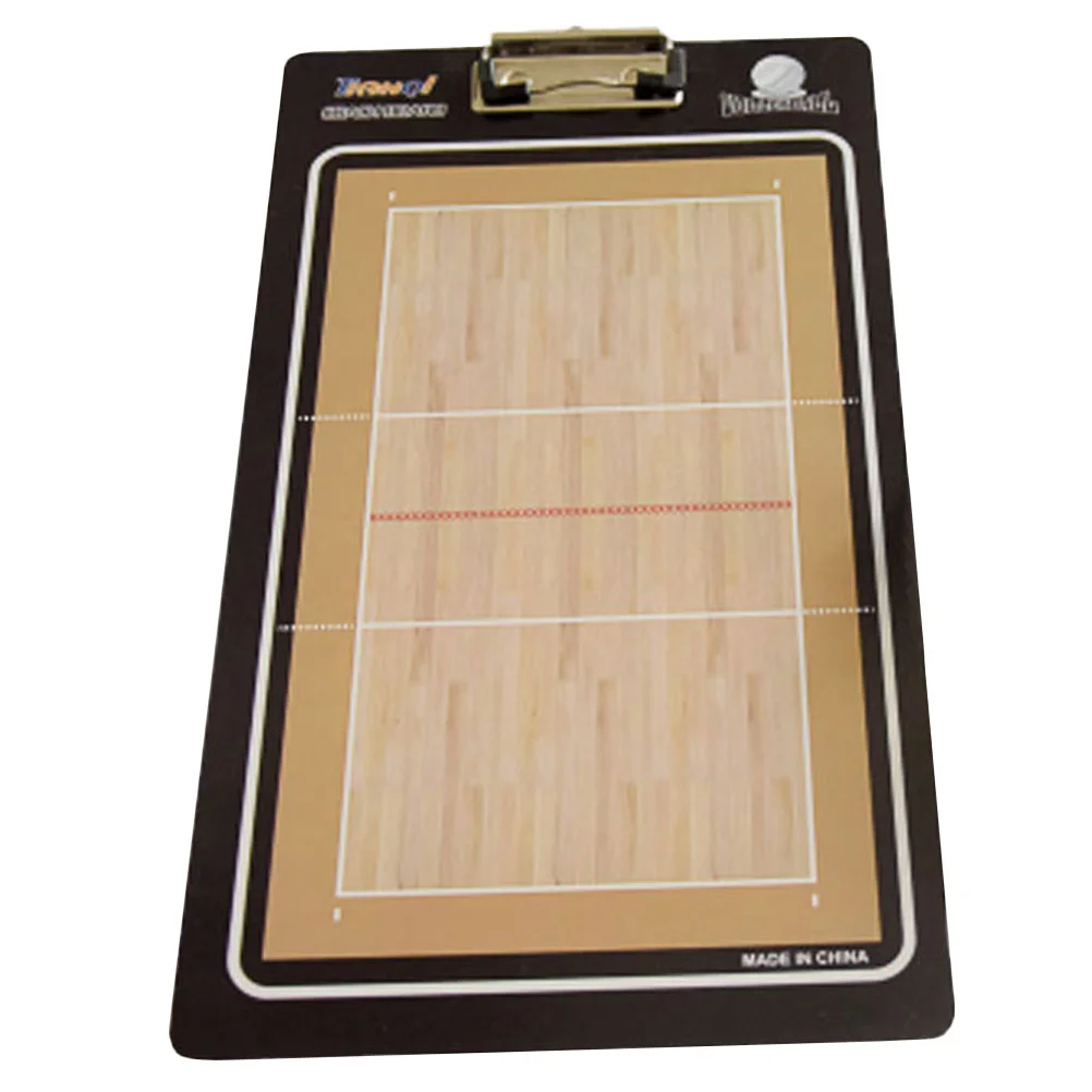 

Volleyball Board Portable Whiteboard Professional Match Tactics PVC Coaches Demo Coaching Clipboard