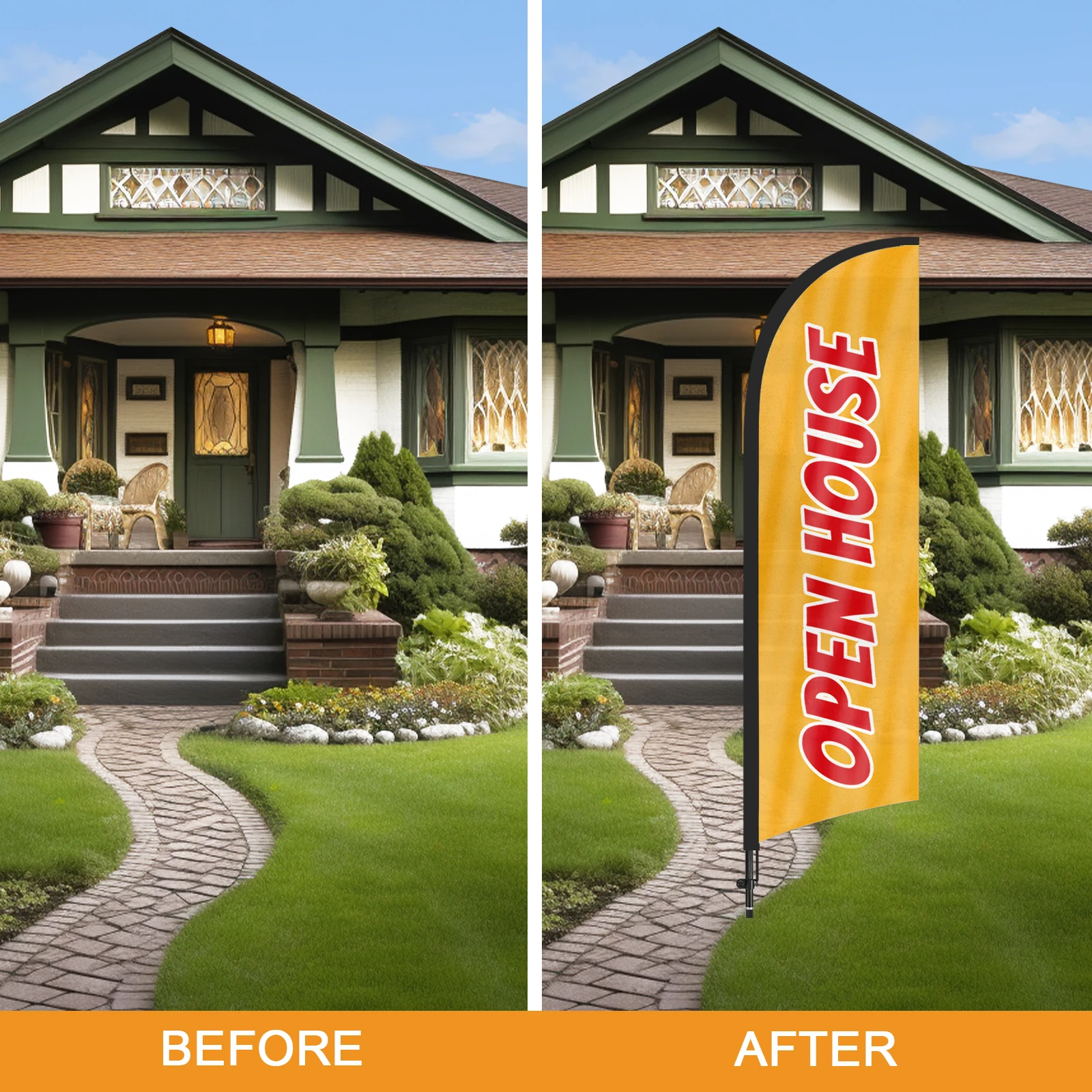 FSFLAG 1 шт. 280 см открытый флаг с перьями 11 для дома флагштоком рекламный наружный