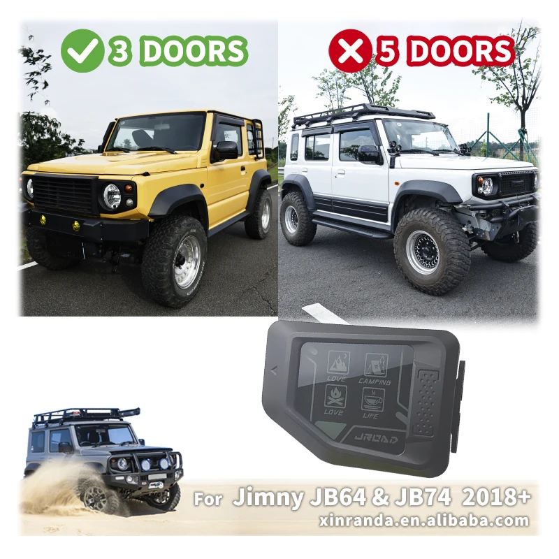 Фото Крышка топливного бака, декоративная крышка топливного бака для Suzuki Jimny (только 3-дверный) JB74 JB64 2019 2020 2022 2023 2024 2025 №1