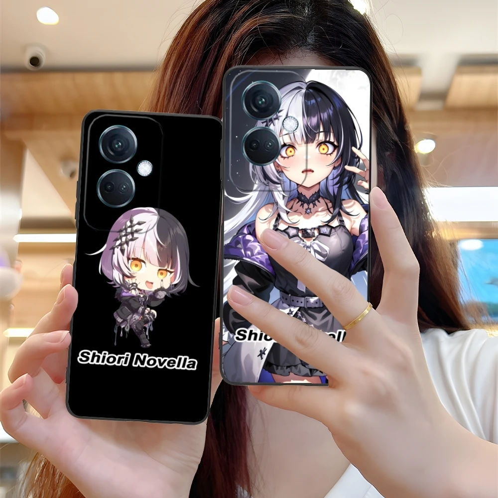 Fashion Shiori Novella Mobile Cell Phone Case for OPPO Find X5 X3 X2 A93 Reno 8 7 Pro A74 A72 A53 Black Soft Cover Shell