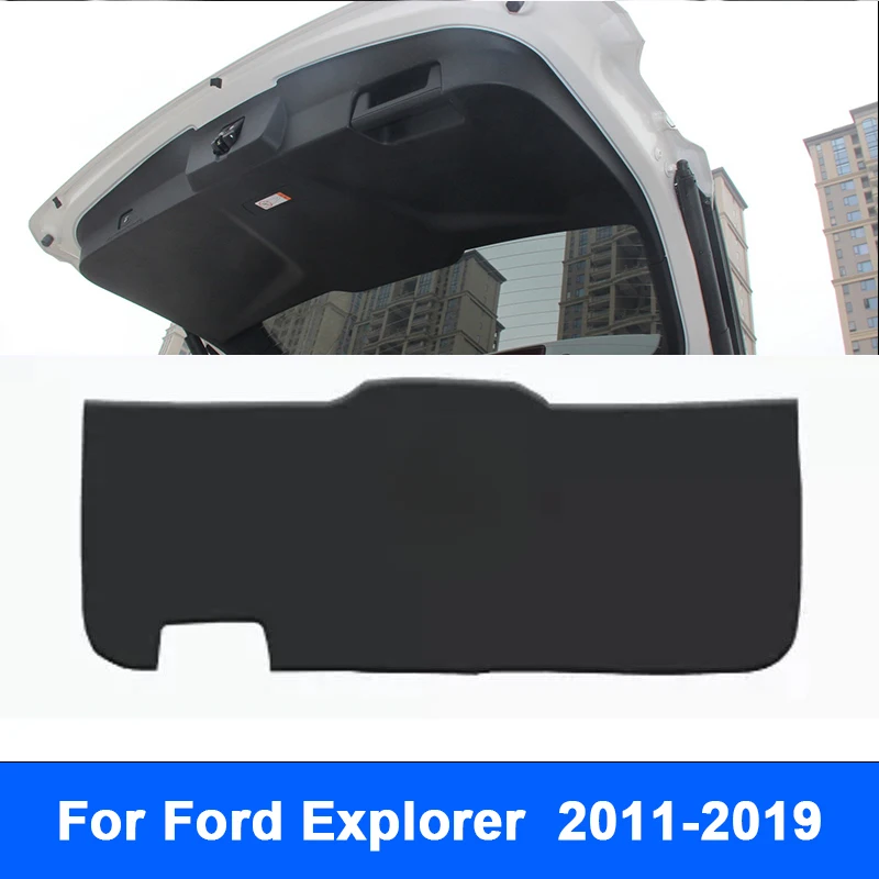 

Для Ford Explorer 2011-2025 багажник автомобиля защитная накладка на заднюю дверь багажник из искусственной кожи антигрязная декоративная накладка аксессуары для интерьера