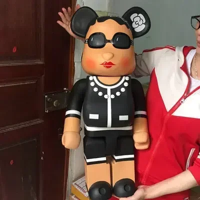 [VIP] Большой размер 1000% 70 см модные фигурки медведя игрушки для коллекционеров