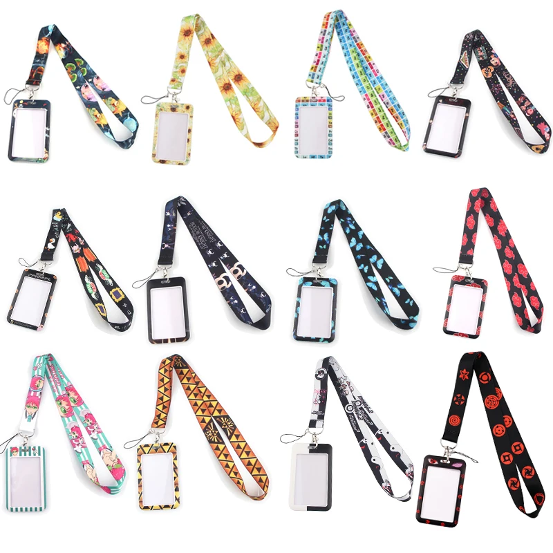 

FD0195 Anime TV Show Cartoon Phone Straps Keychain Lanyard for Keys Mobile Phone USB ID Badge Holder Key Cord Phone Accessories