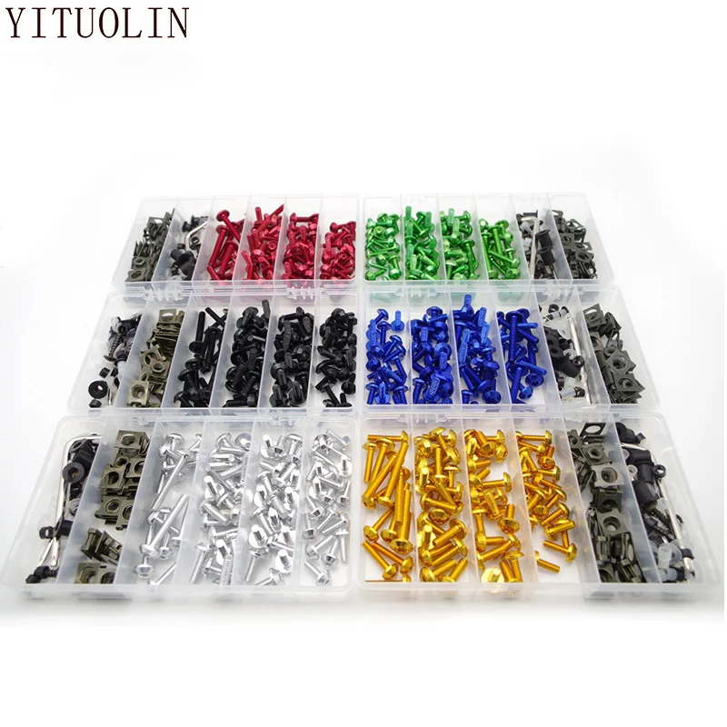 Комплект болтов обтекателя мотоцикла семейная гайка для Suzuki Gsxr 1000 K7 Gsr 600 M109R Bandit Rm