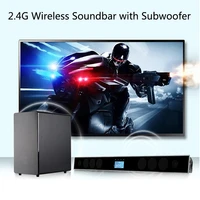 museeq wireless home cinema som bluetooth 2 4g wireless soundbar with subwoofer for tv sound bar home theatre system speaker
