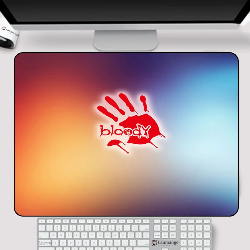 

Игровой коврик кровавый большой коврик для мышек с Аниме Коврик для мыши для геймеров аксессуары офисный аксессуар коврик для игровой клав...