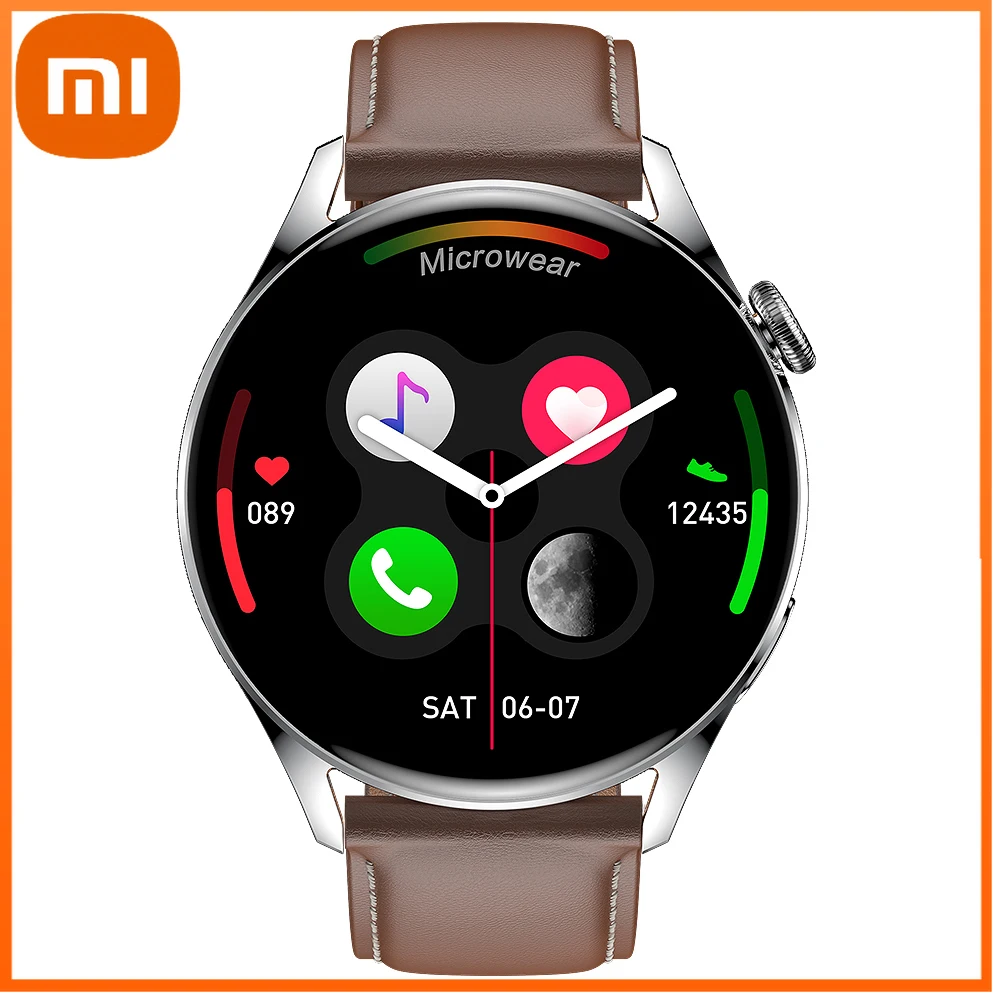 

Xiaomi for Android IOS Smart Watch Men Smartwatch Women Call Heart Rate Blood Pressure Full Touch Screen Sports Fitness Watch