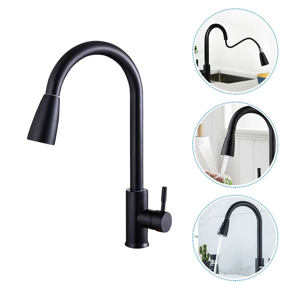 

1Pc Stainless Steel Creative Kitchen Adjustable Black