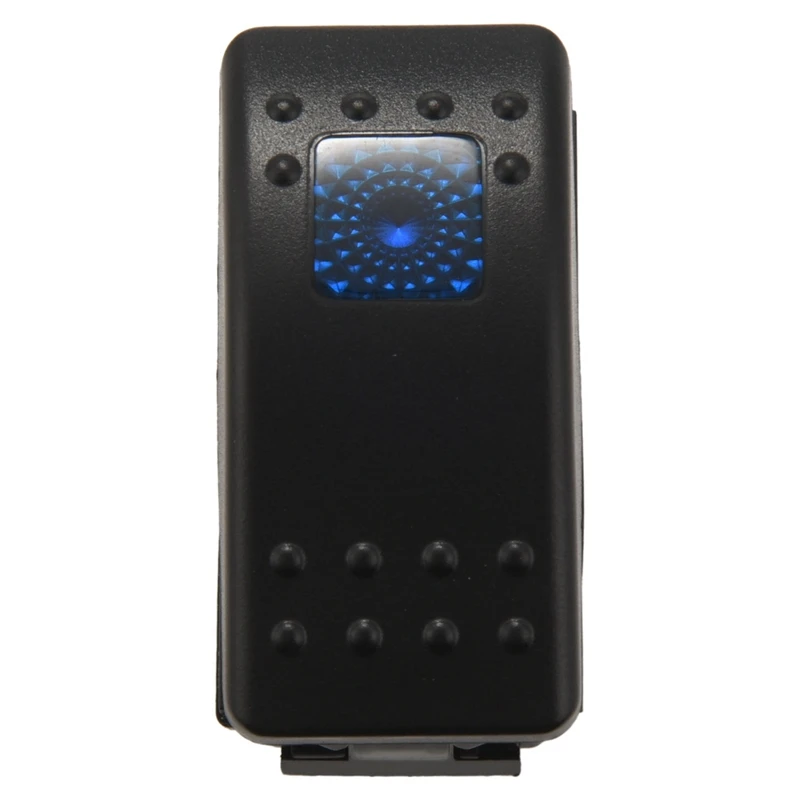 Водонепроницаемый синий фотовыключатель 5X 12 В 20 А модель SPST 3P с подсветкой